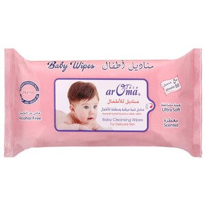 Aroma Baby Wipes Ultra Soft 50 Pieces