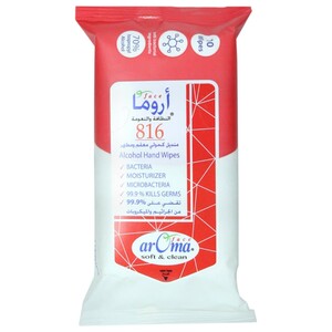 Aroma Alcohol Wipes Soft & Clean 10 Pieces