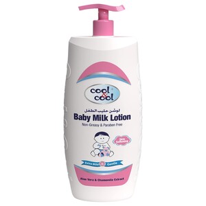 Cool & Cool Baby Milk Lotion Aloe Vera And Chamomile Extract 500Ml