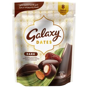 Galaxy Dates Dark Chocolate With Almonds 90G