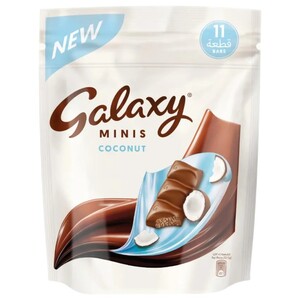 Galaxy Chocolate Coconut Minis 137.5G