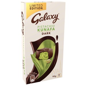 Galaxy Pistachio Kunafa Dark Chocolate 90G