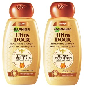 Ultra Doux Shampoo Replenishing Honey Treasures 400Ml X2