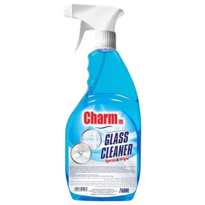 Charmm Glass Cleaner Spray & Wipe 750Ml
