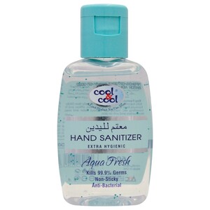 Cool & Cool Hand Sanitizer Gel Aqua Fresh 60Ml