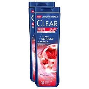 Clear Shampoo Men Style Express 350Ml X2