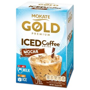 Mokate Gold Iced Coffee Mocha 15G X8