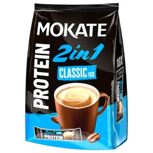 Mokate Instant Coffee Protein 2In1 Classic 8G X10