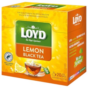 Loyd Lemon Black Tea The Magic Experience 20 Tea Bags