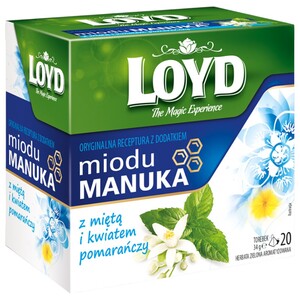Loyd Tea With Manuka Honey 20 Tea Bags
