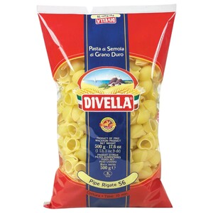 Divella Pipe Rigate N'56 500G