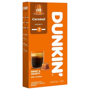 Dunkin' Coffee Capsules Caramel 10 Pieces 52G