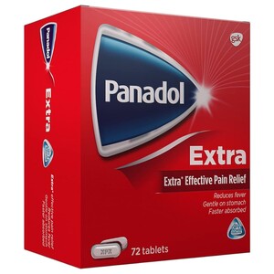 Panadol Extra Optizorb Pain Relief 72 Tablets