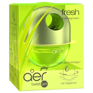 Godrej Aer Twist Car Air Freshener Fresh Lush Green 45Ml