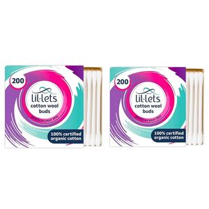 Lil-Lets Cotton Wool Buds 200 Ml 2 Pcs Price Offer