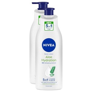 Nivea Body Lotion Aloe Vera 400Ml X2