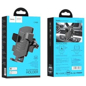 Hoco Phone Card Holder Black Ca86