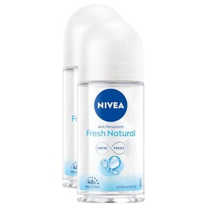 Nivea Roll On Fresh Natural 50Ml X2