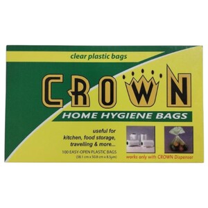Crown Home Hygiene Bags 100 Pieces