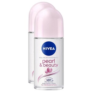 Nivea Roll On Pearl & Beauty 50Ml X2