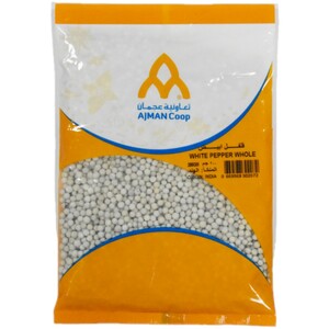 Ajman Coop White Pepper Whole 200Gm