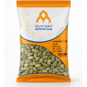 Ajman Coop Cardamom 8Mm 150Gm