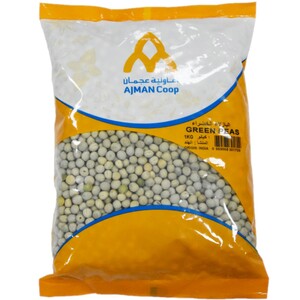 Ajman Coop Green Peas 1Kg