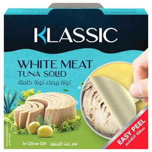 Klassic White Meat Tuna Solid In Olive Oil 160G