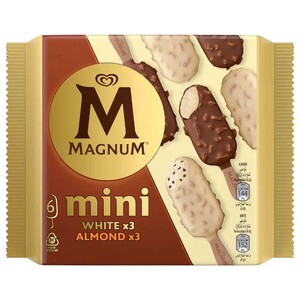 Magnum Ice Cream Mini White & Almond 330Ml