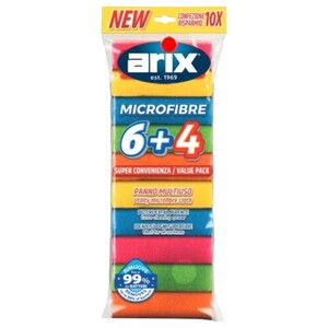 Arix Microfibre Cloth 6 + 4 Pieces