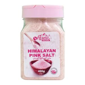Organic Secrets Himalayan Pink Salt 400 Gr