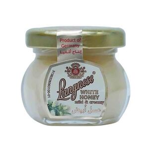 Langnese Mild & Creamy White Honey 33.3 Gr