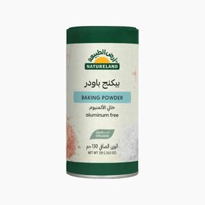 Natureland Baking Powder Tin 130 Gr