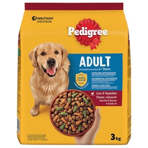 Pedigree Dog Food Liver & Vegetables 3Kg