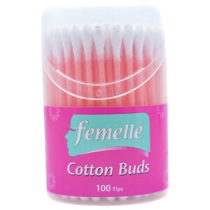 Femelle Cotton Buds 100 Pieces