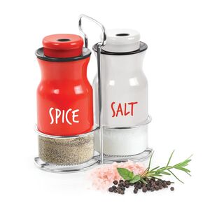 Milton Zingy Salt N Spice Jar Set With Stand 2 Pcs