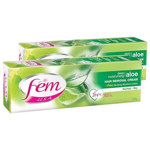 Fem Hair Remover Cream Aloe Vera 120G -20% Off