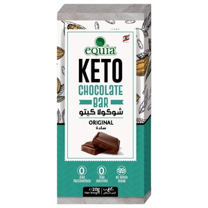eQuia Keto Chocolate Bar Original 20G