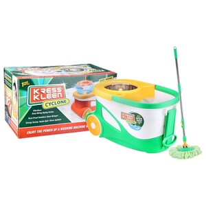 Kress Kleen Cyclone Spin Mop And Bucket Set