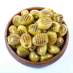 Al Sannaa Turkish Grilled Green Olives