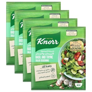 Knorr Salad Seasoning Basil And Thyme 10G X4