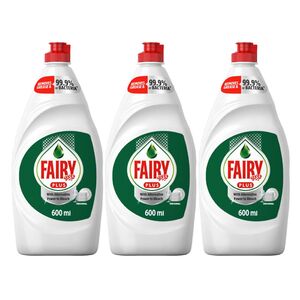 Fairy Dishwash Core Original 600 Ml 3 Pcs