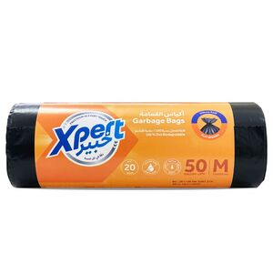 Xpert Garbage Bag Black 50 Gallon 75 X 103 Cm 20 Bags