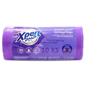 Xpert 10 Gallon Garbage Bag Lavender Scented 54 X 60 Cm 30 Bags