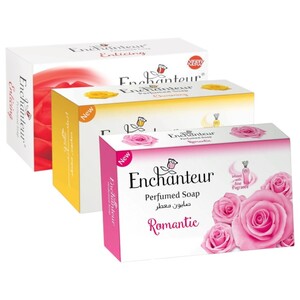 Enchanteur Soap Assorted 3 Pieces 125G