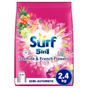 Surf Powder Laundry Detergent Jasmine & French Flowers 2.4Kg