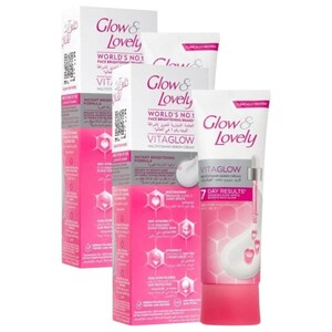 Glow & Lovely Vita Glow Serum Cream 75G X2
