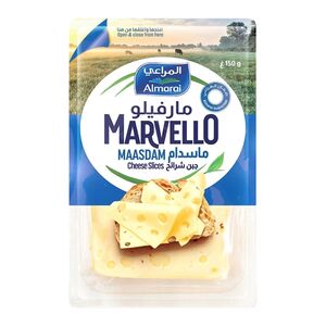 Almarai Marvello Maasdam Cheese Slices 150 Gr
