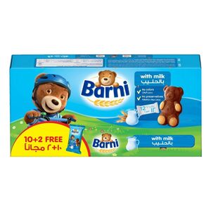 Barni Cake With Milk 30 Gr 12 Pcs