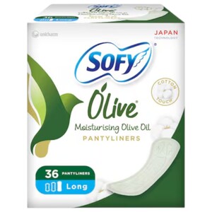 Sofy Pantyliners Olive Long 36 Pieces